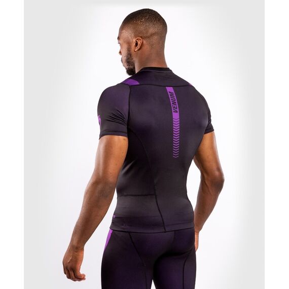 Venum NoGi 3.0 Rashguard hort Sleeves, Farbe: Violett, Grösse : S, 5 image