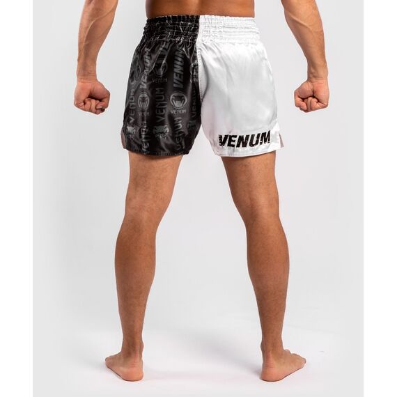 Venum Logos Muay Thai Shorts, Couleur: Blanc, Taille ne pas utiliser: L, 8 image