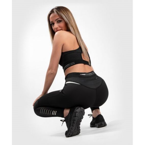 Venum Tempest 2.0 Leggings 7/8 Black/Grey - L, Size: L, Colour: Schwarz, 7 image