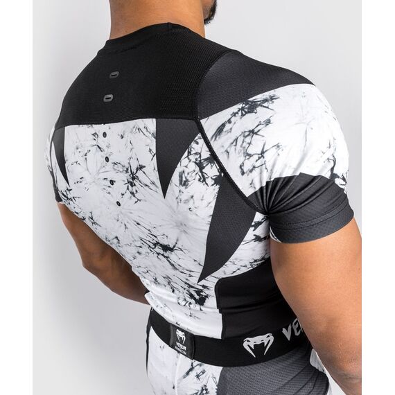Venum G-Fit Marble Rashguard  Short Sleeves, Size: XL, Colour: Weiss, 2 image