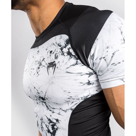 Venum G-Fit Marble Rashguard  Short Sleeves, Size: XL, Colour: Weiss, 3 image