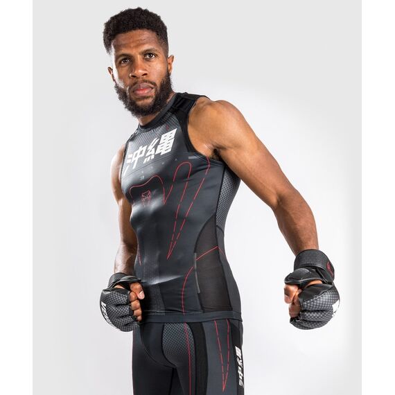 Venum Okinawa 3.0 Rashguard Sleeveless, Size: XL, Colour: Schwarz