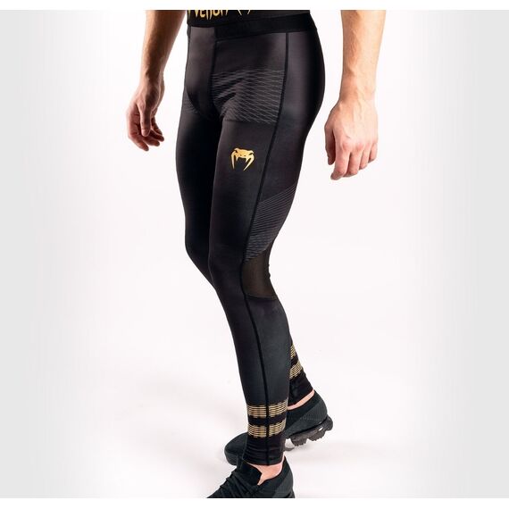 Venum Club 182 Spats - Black/Gold, Farbe: Mehrfarbig, Grösse : S, 2 image
