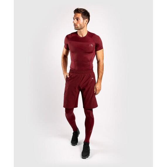 Venum G-Fit Compression Tights - Burgundy, Colour: Bordeau, Size: S, 2 image