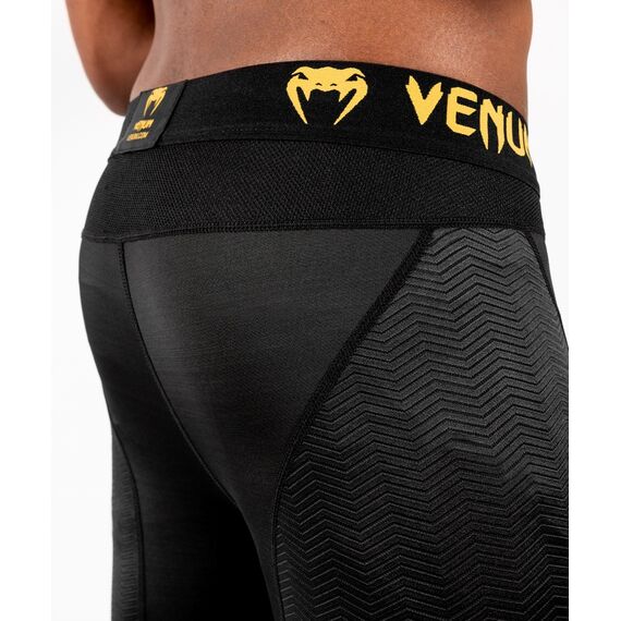 Venum G-Fit Spats - Black/Gold, Farbe: Schwarz, Grösse : L, 2 image
