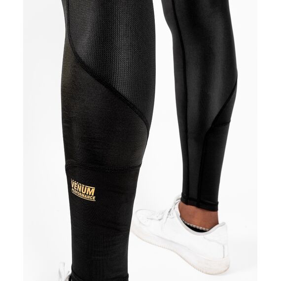 Venum G-Fit Spats - Black/Gold, Farbe: Schwarz, Grösse : L, 3 image