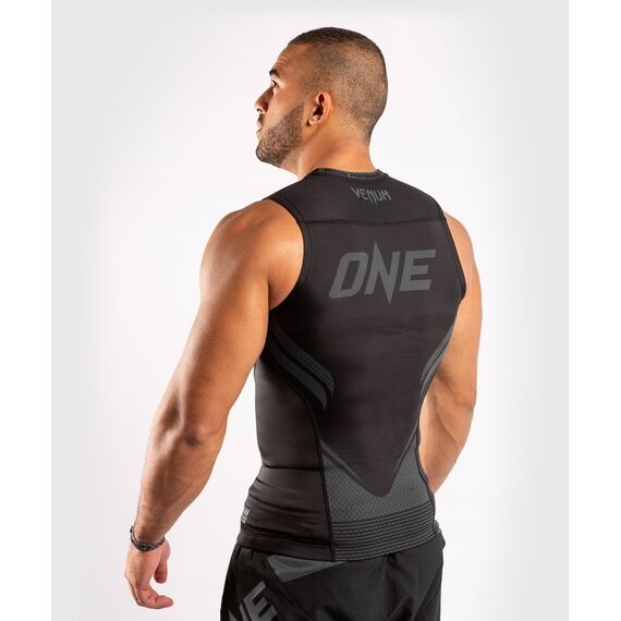 Venum ONE FC Impact Rashguard - sleeveless, Farbe: Schwarz, Grösse : S, 3 image