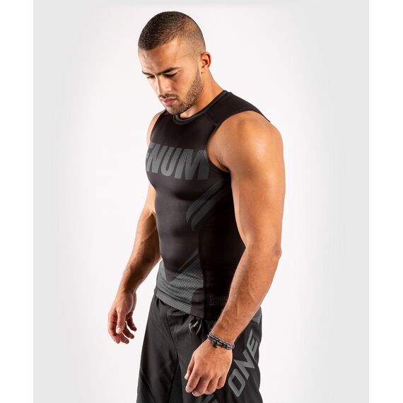 Venum ONE FC Impact Rashguard - sleeveless, Farbe: Schwarz, Grösse : S, 4 image