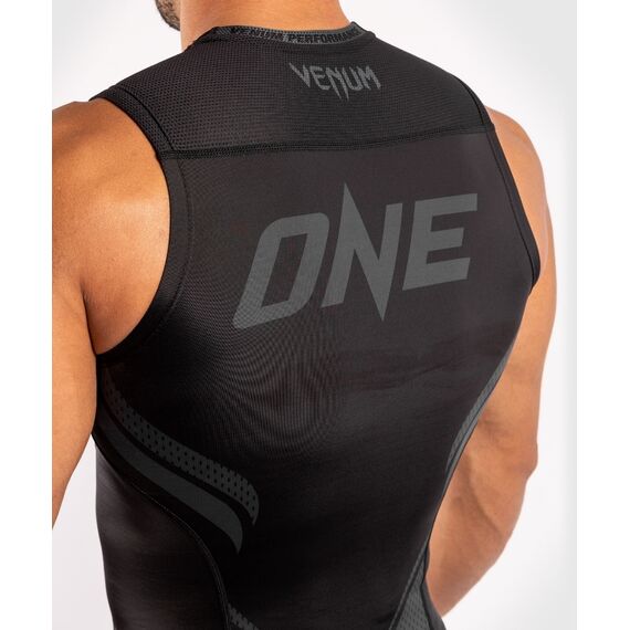 Venum ONE FC Impact Rashguard - sleeveless, Farbe: Schwarz, Grösse : S, 7 image