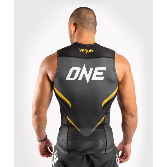 Venum ONE FC Impact Rashguard - sleeveless, Farbe: Grau, Grösse : XL, 5 image