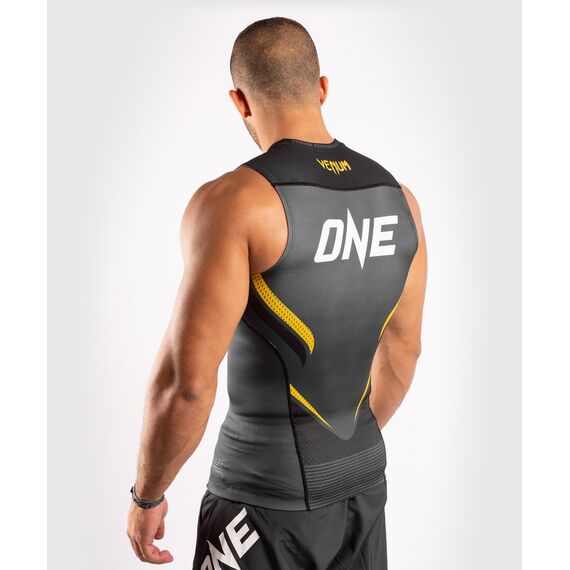 Venum ONE FC Impact Rashguard - sleeveless, Farbe: Grau, Grösse : XL, 6 image