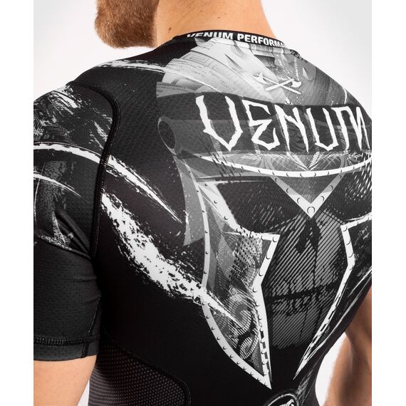 T-shirt de compression Venum GLDTR 4.0anches courtes, Couleur: Noir, Taille ne pas utiliser: XL, 3 image
