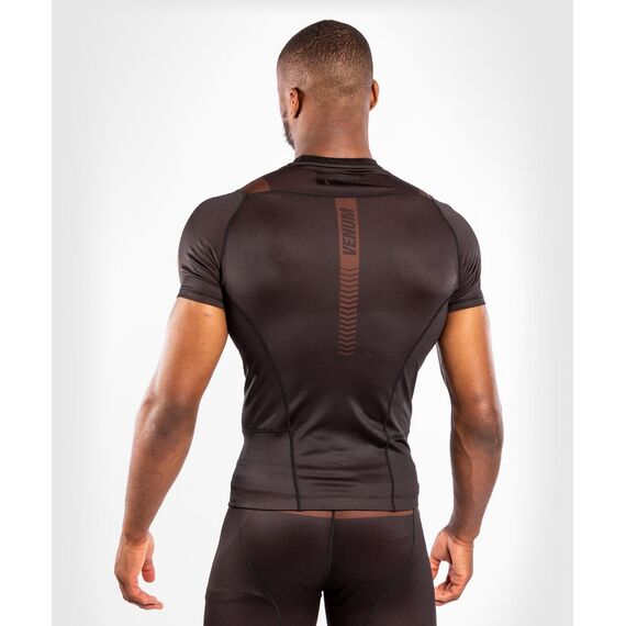 Venum NoGi 3.0 Rashguard hort Sleeves, Colour: Braun, Size: L, 2 image