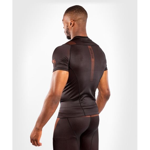 Venum NoGi 3.0 Rashguard hort Sleeves, Colour: Braun, Size: L, 6 image
