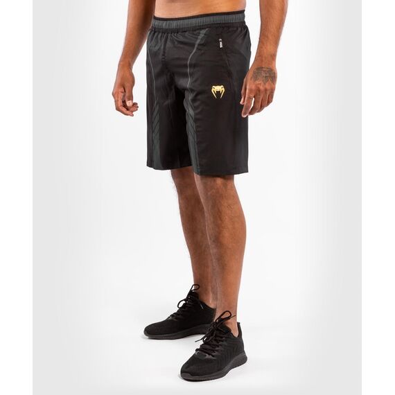 Venum Athletics Training Shorts – Black/Gold, Size: M, Colour: Schwarz, 7 image