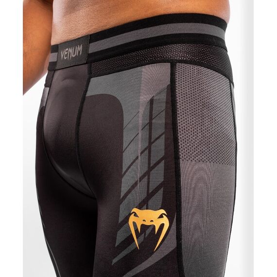 Venum Athletics Compression Tights – Black/Gold, Taille: S, Couleur: Noir, 5 image