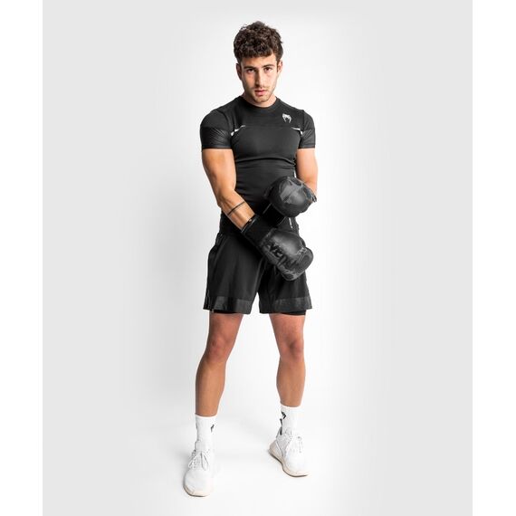 Venum tempest 2.0 Rashguard Short Sleeves, Colour: Schwarz, Size: XL, 7 image