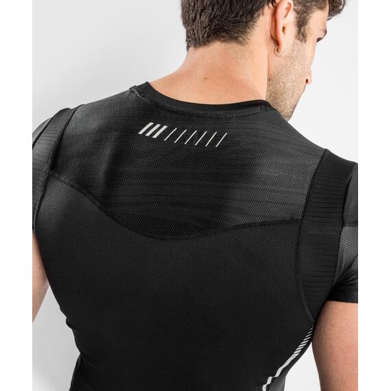 Venum tempest 2.0 Rashguard Short Sleeves, Colour: Schwarz, Size: XL, 8 image