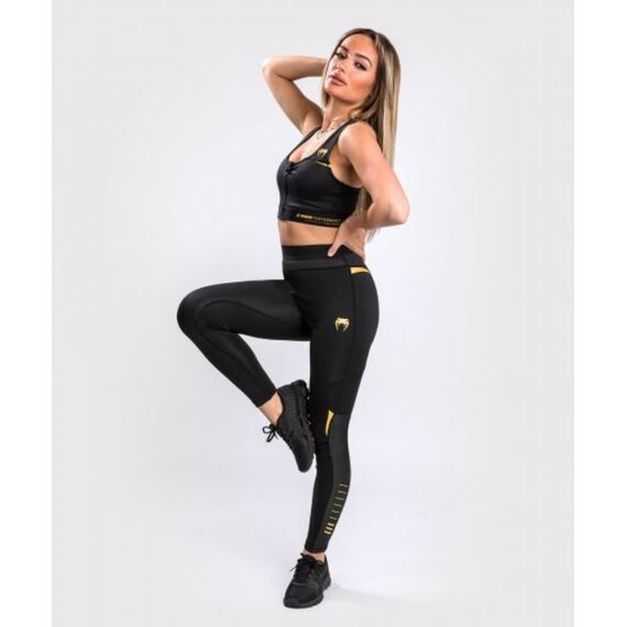 Venum Tempest 2.0 Leggings 7/8 Black/Gold - XS, Bekleidungsgrösse: XS, Farbe: Schwarz, 2 image