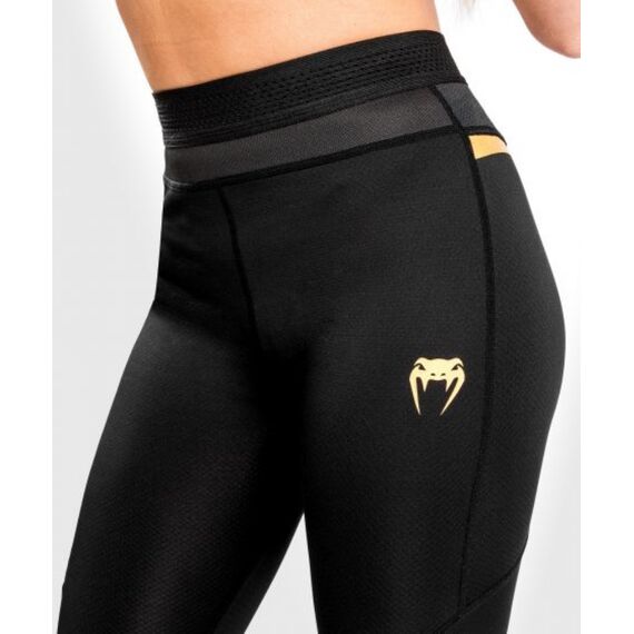 Venum Tempest 2.0 Leggings 7/8 Black/Gold - XS, Bekleidungsgrösse: XS, Farbe: Schwarz, 3 image