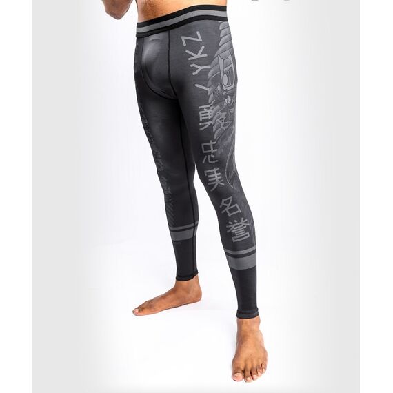 Venum YKZ21 Compression Tights – Black/Black, Size: L, Colour: Schwarz, 3 image