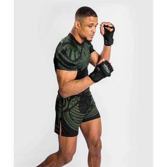Venum Nakahi Rashguards  Short Sleeves, Taille: M, Couleur: Kaki