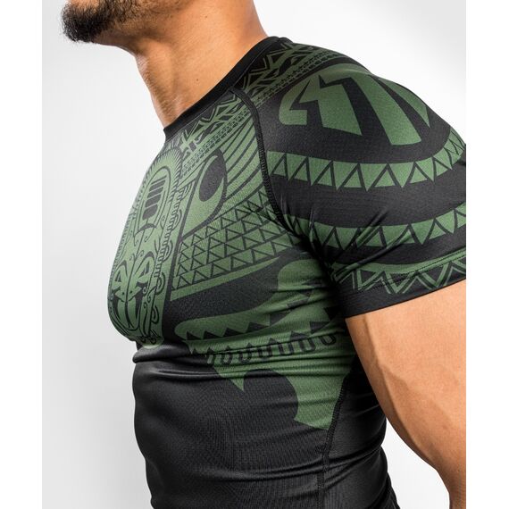 Venum Nakahi Rashguards  Short Sleeves, Taille: M, Couleur: Kaki, 4 image