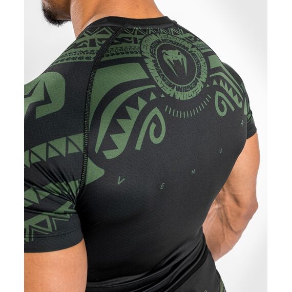 Venum Nakahi Rashguards  Short Sleeves, Taille: M, Couleur: Kaki, 7 image
