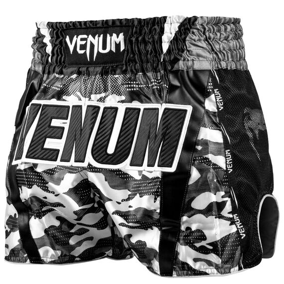 Short de Muay Thai Venum Full Cam - Urban Camo/Noir, Couleur: Camouflage, Taille ne pas utiliser: M
