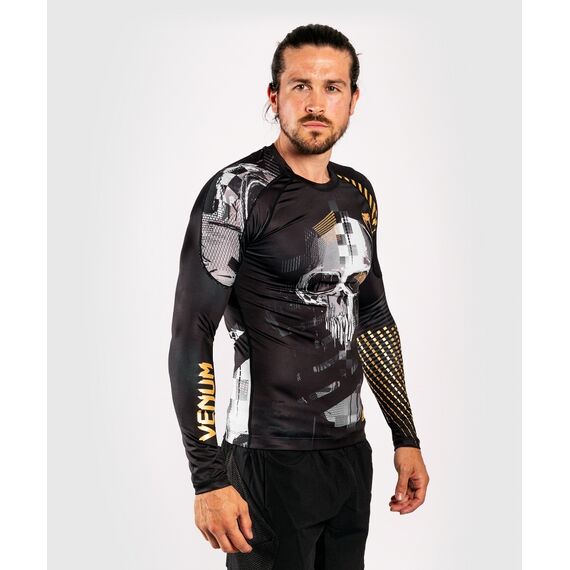 Venum Skull Rashguard - Long sleeves - Black - XL, Farbe: Schwarz, Grösse : XL, 7 image