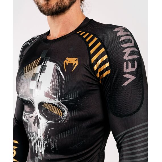 Venum Skull Rashguard - Long sleeves - Black - XL, Farbe: Schwarz, Grösse : XL, 8 image