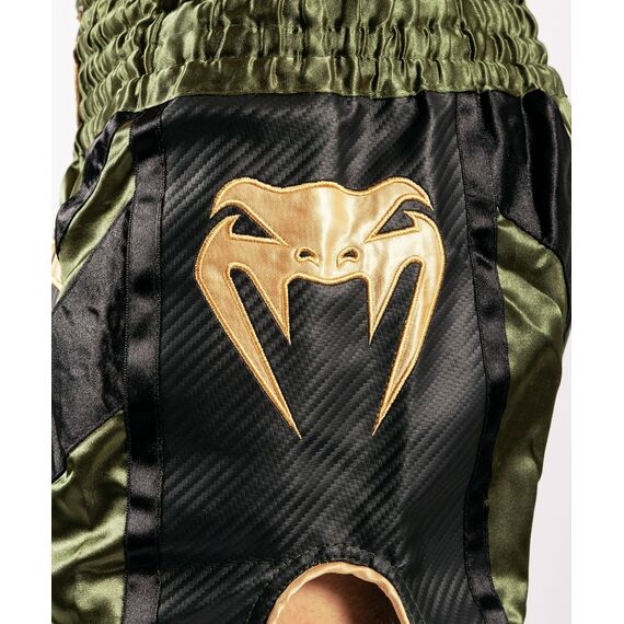 Shorts de muay thai Venum x ONE FC - Kaki/Doré, Couleur: Kaki, Taille ne pas utiliser: M, 6 image