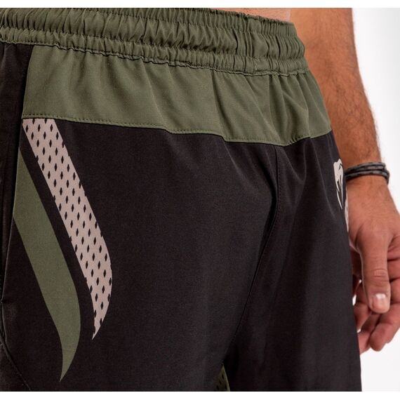 Short d'entrainement Venum ONE FC Impact  - Noir/Kaki, Couleur: Kaki, Taille ne pas utiliser: M, 5 image
