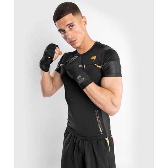 Venum tempest 2.0 Rashguard Short Sleeves, Colour: Schwarz, Size: XL, 2 image
