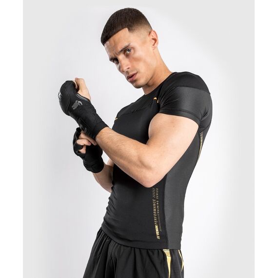 Venum tempest 2.0 Rashguard Short Sleeves, Colour: Schwarz, Size: XL, 4 image