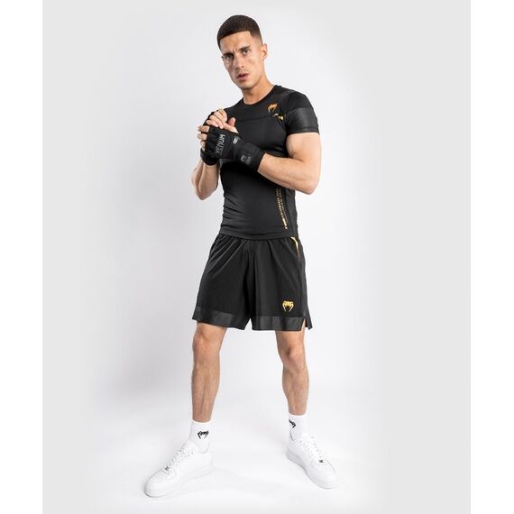 Venum tempest 2.0 Rashguard Short Sleeves, Colour: Schwarz, Size: XL, 5 image