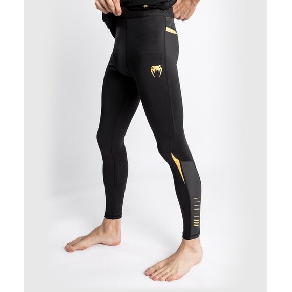 Venum Tempest 2.0 Compression Tights â€“ Black/Gold - S, Couleur: Noir, Taille ne pas utiliser: S, 3 image