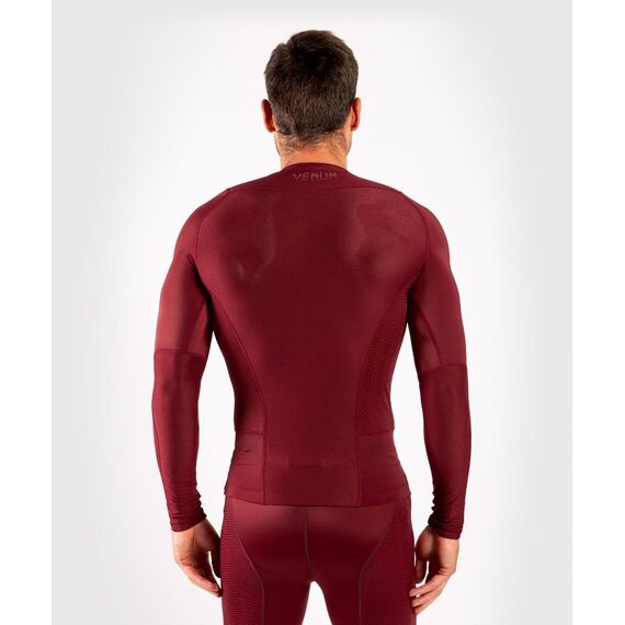 Venum G-Fit Rashguard ong Sleeves - Burgundy, Size: S, Colour: Bordeau, Size: S, 4 image