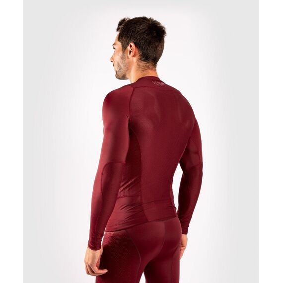 Venum G-Fit Rashguard ong Sleeves - Burgundy, Size: S, Colour: Bordeau, Size: S, 5 image