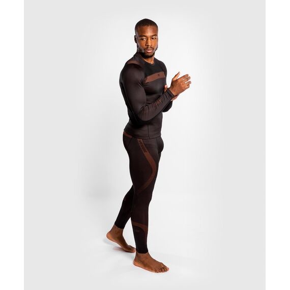 Venum NoGi 3.0 Rashguard long Sleeves, Colour: Braun, Size: S, 2 image