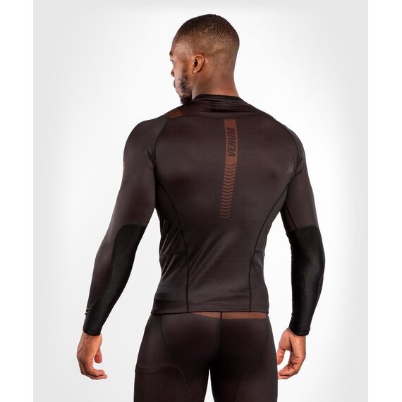 Venum NoGi 3.0 Rashguard long Sleeves, Colour: Braun, Size: S, 7 image