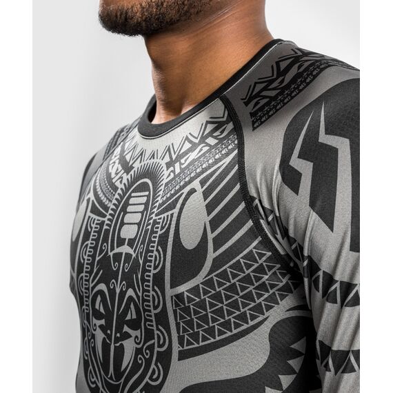 Venum Nakahi Rashguard  Long Sleeves, Taille: L, Couleur: Gris, 7 image