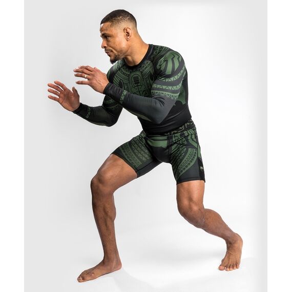 Venum Nakahi Rashguard  Long Sleeves, Taille: XL, Couleur: Kaki, 2 image