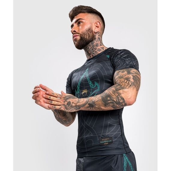 Venum Assassin's Creed Reloaded Rashguard - Short Sleeves - Black - XL, Size: XL, Colour: Schwarz, 2 image