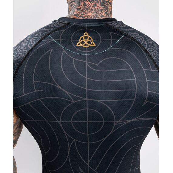 Venum Assassin's Creed Reloaded Rashguard - Short Sleeves - Black - XL, Size: XL, Colour: Schwarz, 7 image