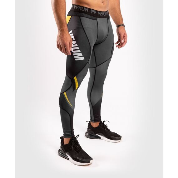 Venum ONE FC Impact Compresssion Tights, Farbe: Grau, Grösse : S, 6 image