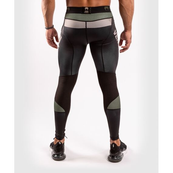 Pantalon de compression Venum ONE FC Impact - Noir/Kaki, Couleur: Kaki, Taille ne pas utiliser: S, 6 image