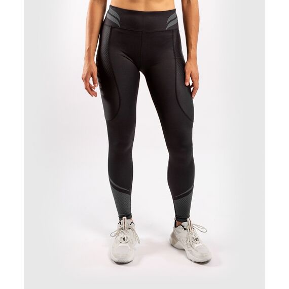 Venum ONE FC Impact Leggings - for women - Black/Black, Farbe: Schwarz, Grösse : S
