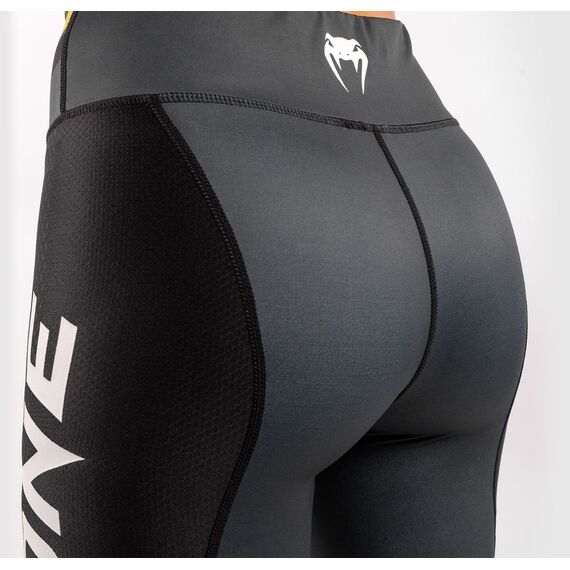Venum ONE FC Impact Leggings - for women - Grey/Yellow, Farbe: Grau, Grösse : L, 8 image