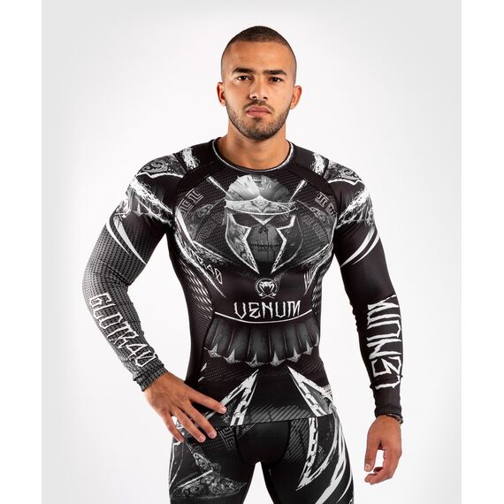 Venum GLDTR 4.0 Rashguard - long sleeves, Farbe: Schwarz, Grösse : XL